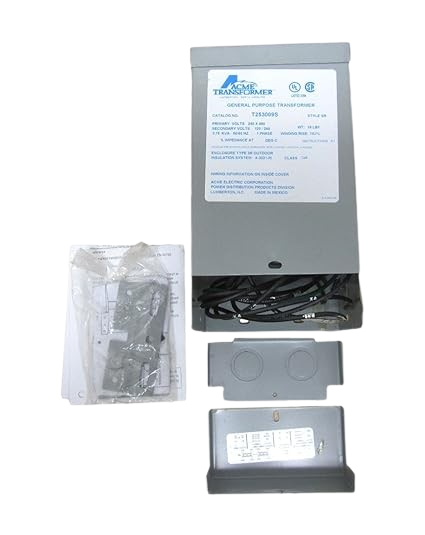 Dry-Type 0.75 kVA, 240x480V, 4-Winding, Wall Steel