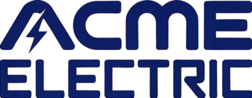 Acme Electric White Logo